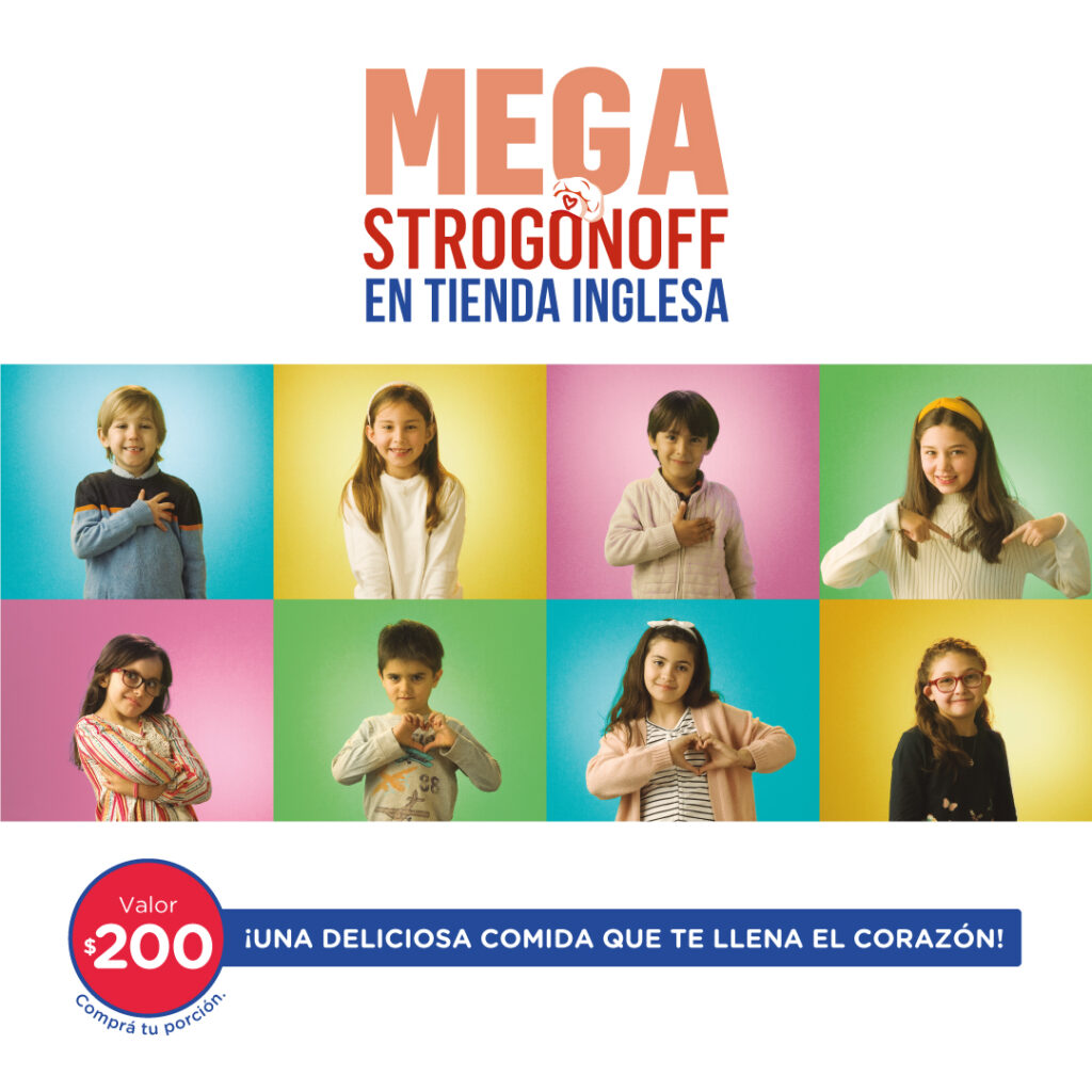 Tienda Inglesa prepara un strogonoff especial para sumar su apoyo a la Fundación Corazoncitos
