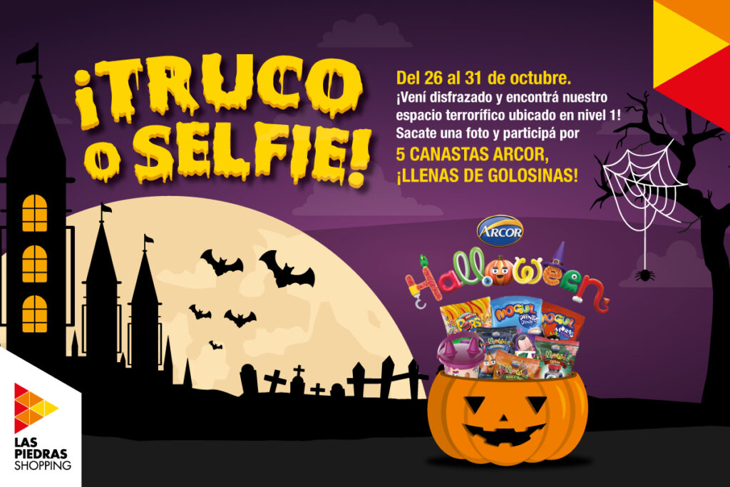 Las Piedras Shopping propone “Truco o Selfie” en este Halloween