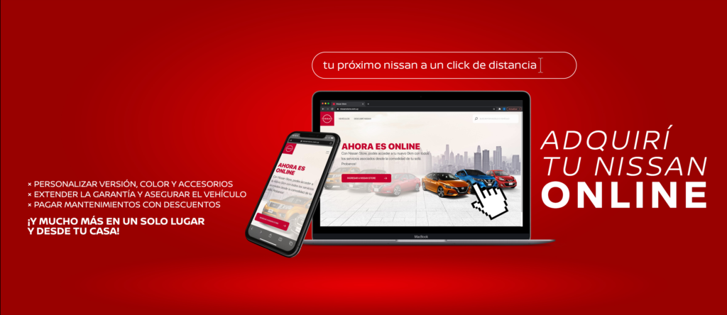 Nissan lanza su innovador sitio de e-Commerce