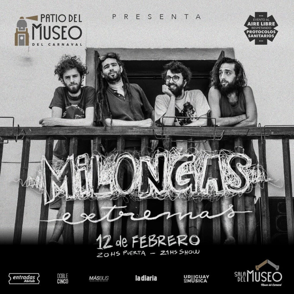 Milongas Extremas en el Patio del Museo / 12 de febrero – 20 hs