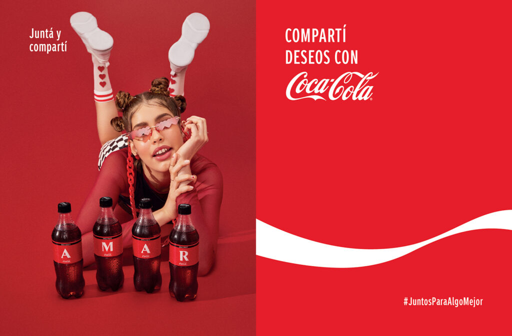 ALFABETO, LA NUEVA PROPUESTA DE COCA-COLA  PARA REGALAR SENTIMIENTOS POSITIVOS