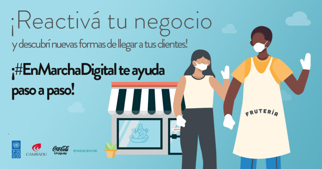 PNUD y Coca-Cola Uruguay impulsan #EnMarchaDigital, una guía para acompañar a las MiPymes en pandemia