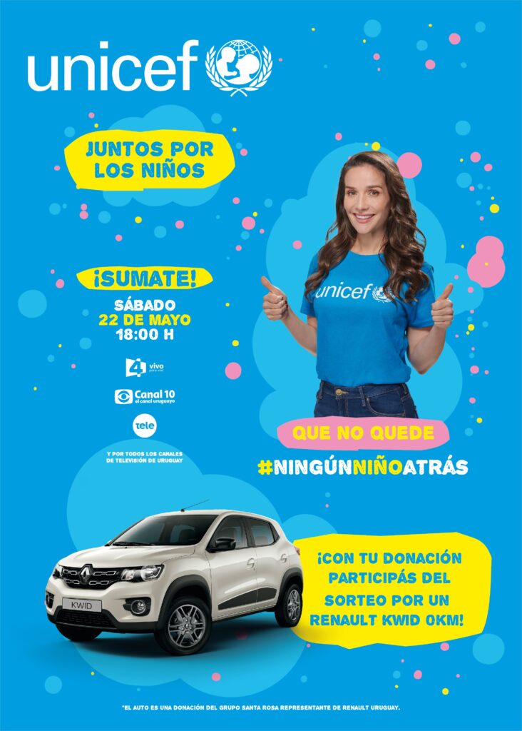 Renault refuerza su compromiso con UNICEF y vuelve a estar presente en la jornada  “Juntos por los Niños”