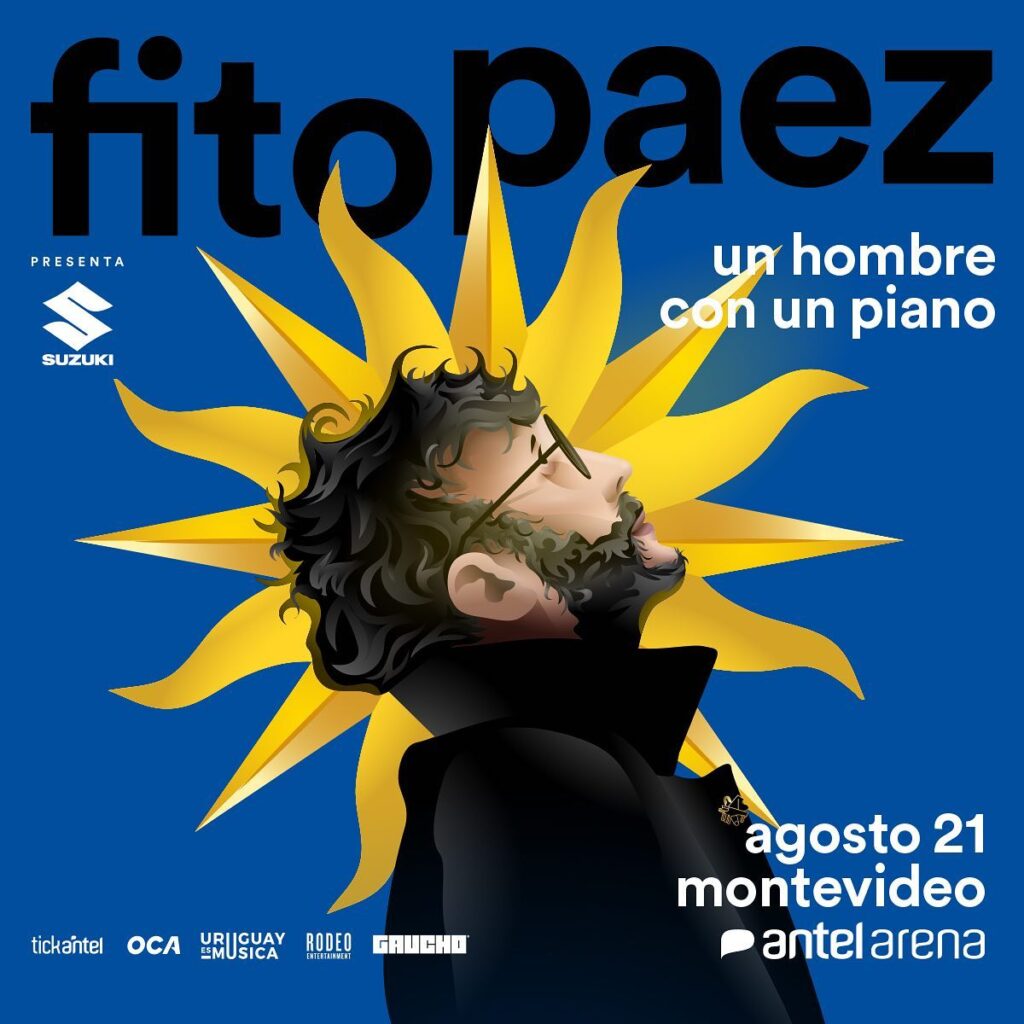 📢 FITO PÁEZ | Reprogramado >> 20 de Agosto | Antel Arena