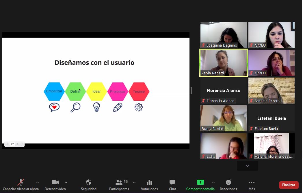 OMEU incorporó la formación en perspectiva de género al programa “Más Emprendedoras”