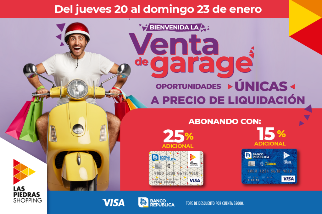 Las Piedras Shopping propone oportunidades únicas en su Venta de Garage