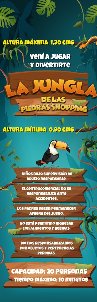 Las Piedras Shopping invita a los niños a explorar La Jungla