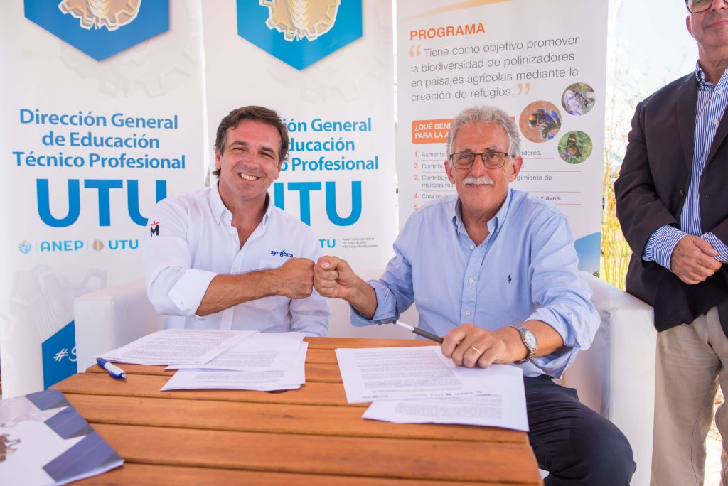 Syngenta formaliza acuerdo de capacitación sobre buenas prácticas agrícolas con UTU
