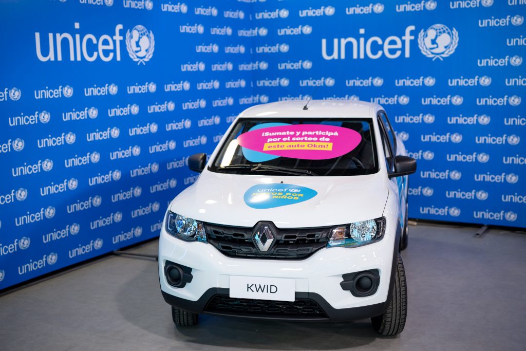 Renault se sumó por tercer año consecutivo a la jornada “Juntos por los Niños” de UNICEF