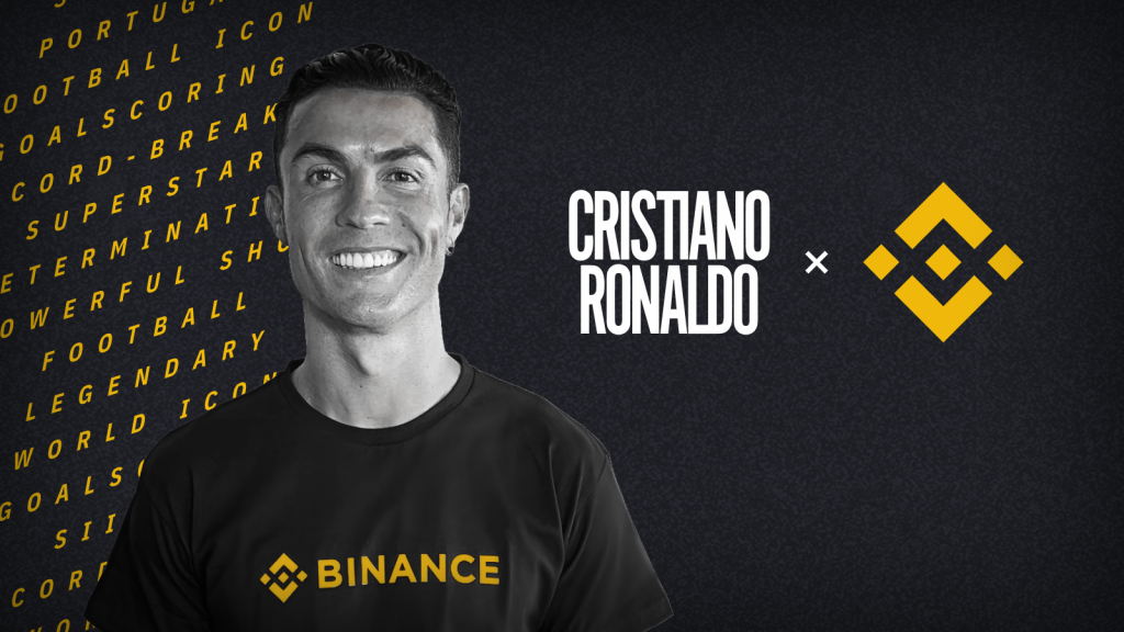 Binance se asocia de forma exclusiva con Cristiano Ronaldo