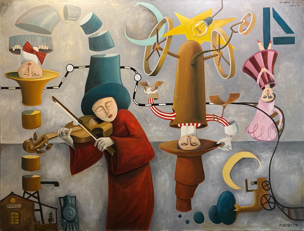 Hyatt Centric Montevideo inauguró exposición del artista Fabián Mendoza