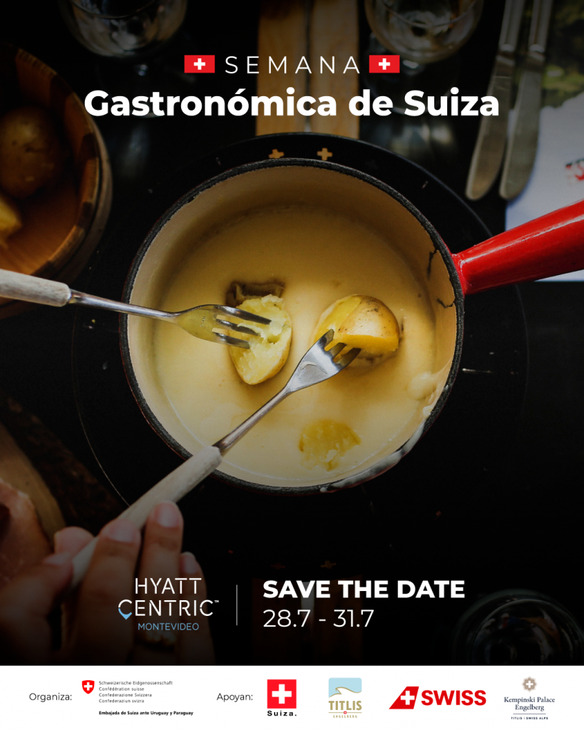 Semana Gastronómica de Suiza llega a Hyatt Centric Montevideo