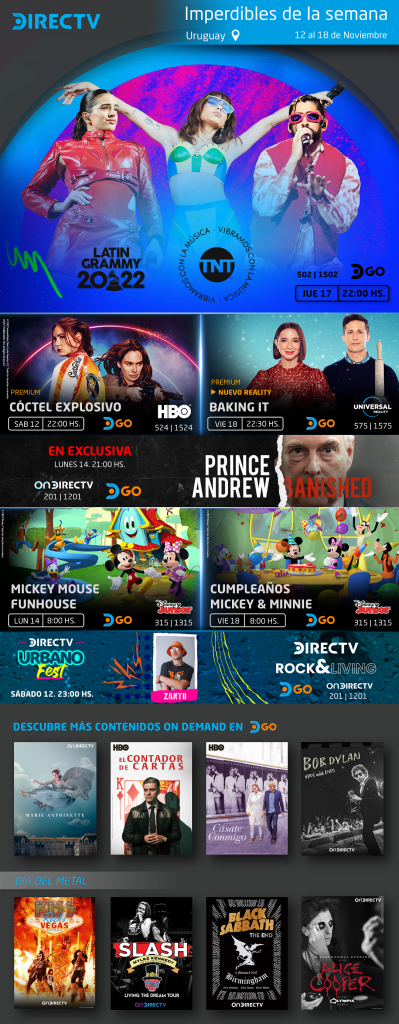 Películas, series y documentales para ver en DGO