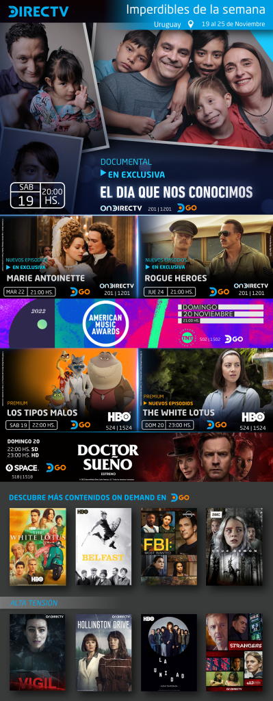 Series, películas y documentales para ver en DGO
