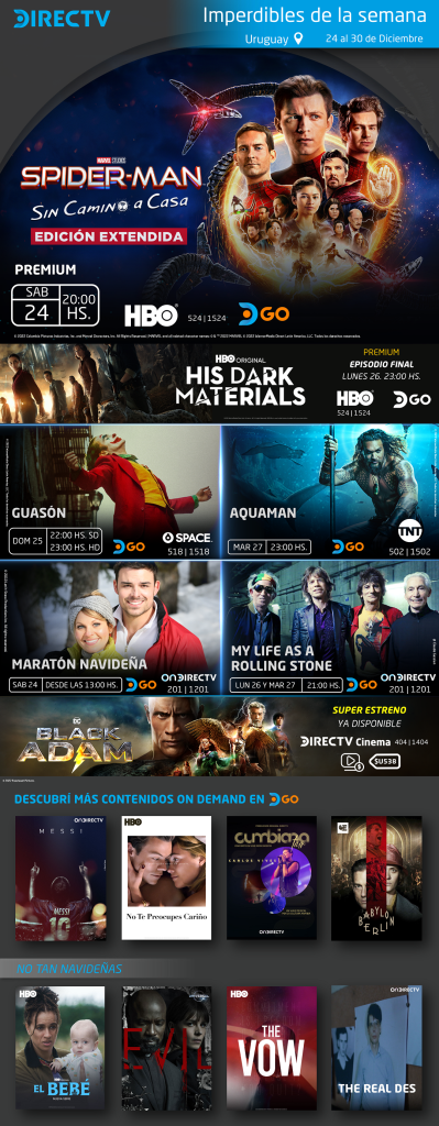 Series, películas y documentales para ver en DGO