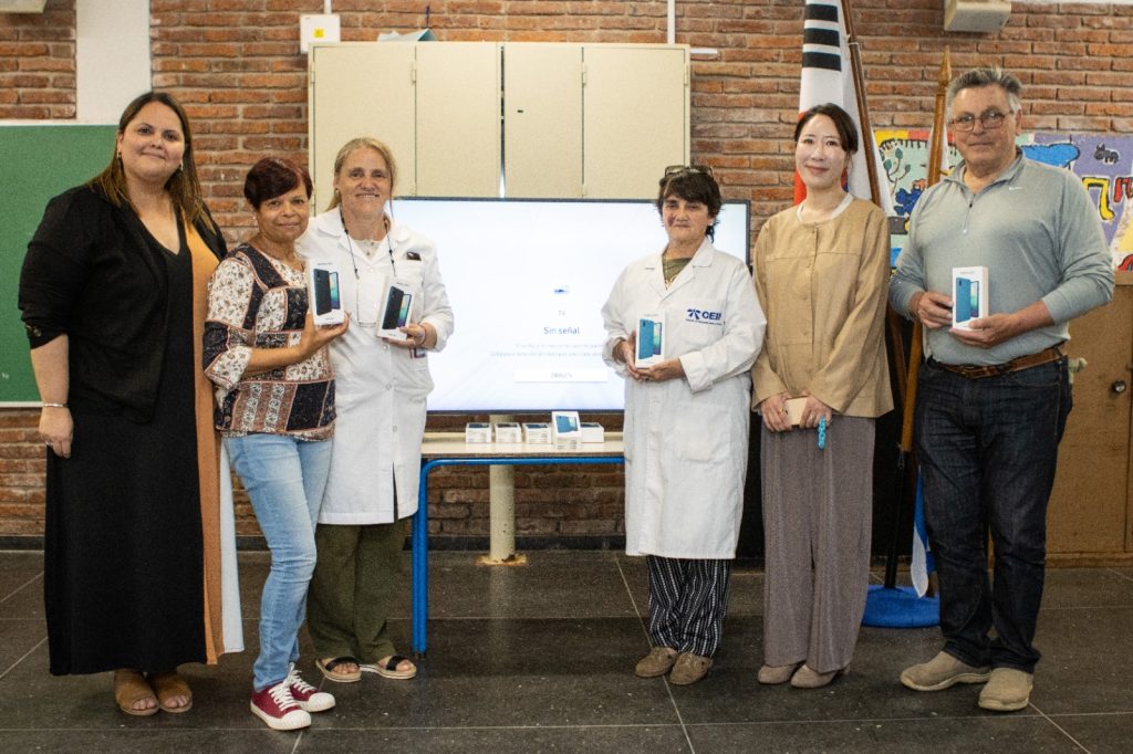 Samsung apoya a la Escuela N°148 “República de Corea”