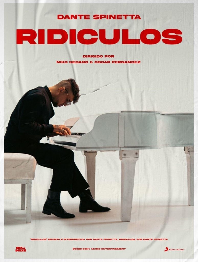 DANTE SPINETTA presenta el video oficial de “RIDÍCULOS”