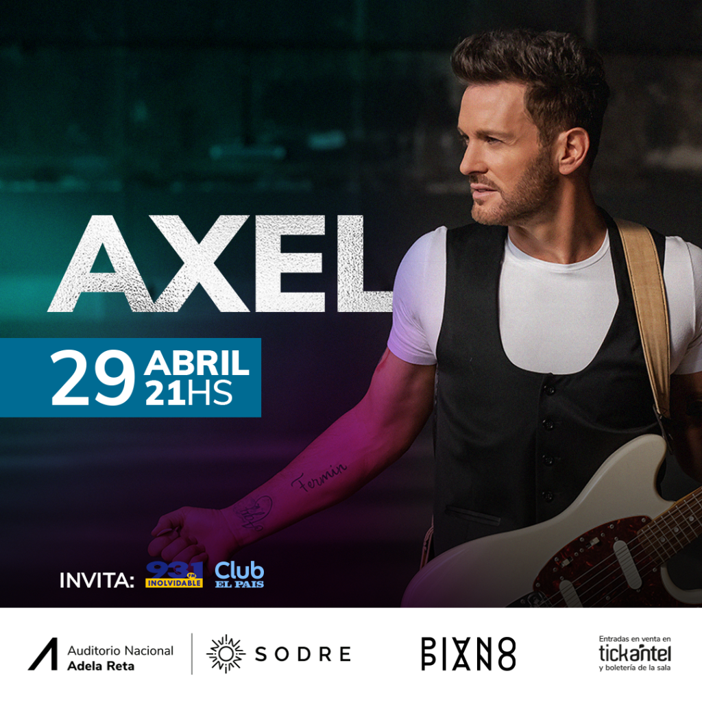 AXEL PRESENTA “CAMBIAR EL DESTINO”  CANCIÓN ORIGINAL DE LA PELÍCULA “HUMO BAJO EL AGUA”