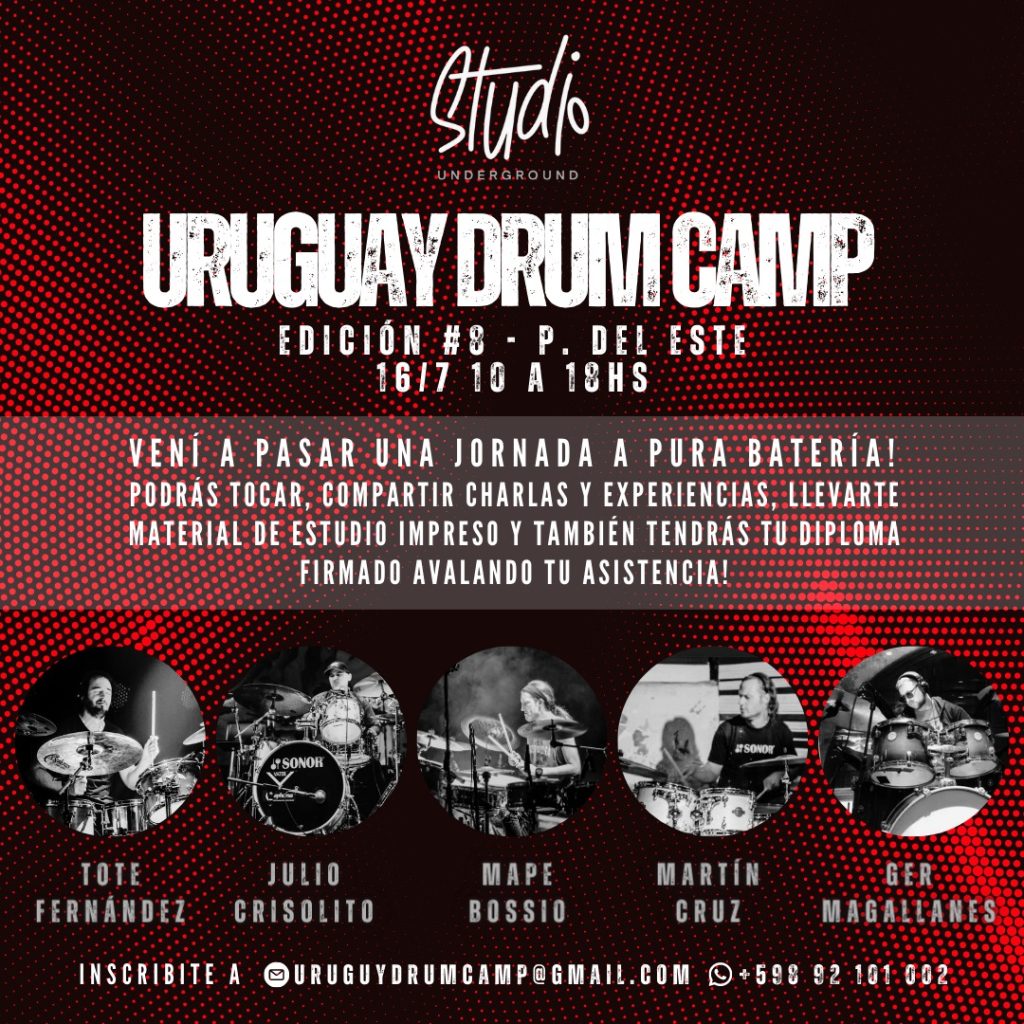 URUGUAY DRUM CAMP edición #8 P. del Este