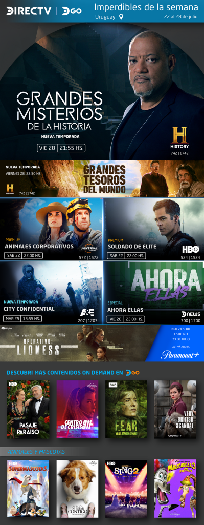 Imperdibles de la Semana