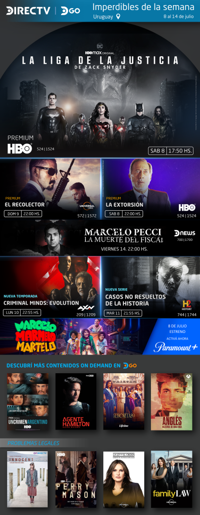 Imperdibles de la semana