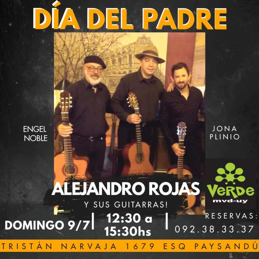 Éste Domingo será diferente en @verde_restopub