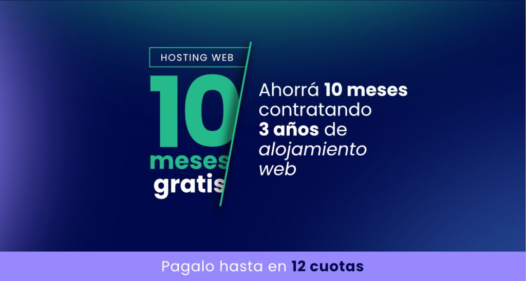 🎉 ¡Desbloqueá hasta 10 Meses de Descuento en Alojamiento Web!