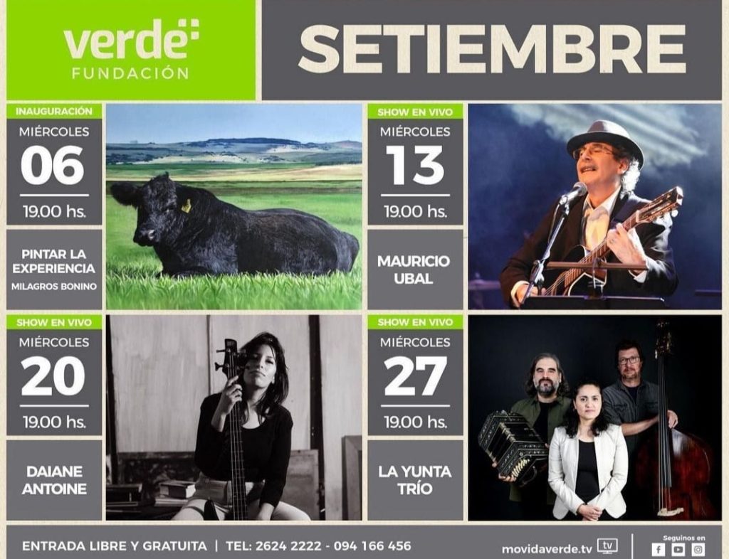 Cartelera de Espectáculos- Fundación Verde