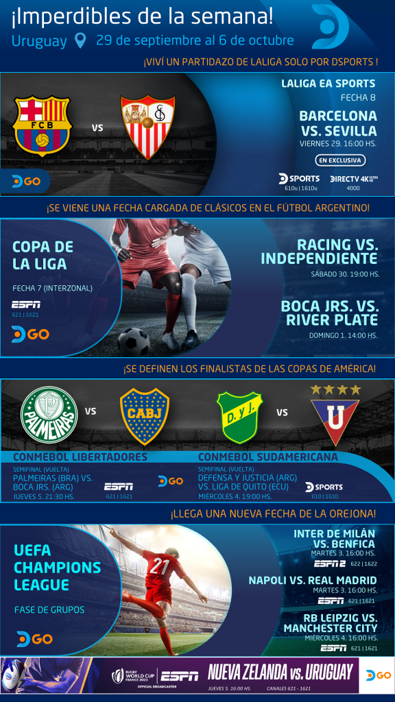 Imperdibles de Deportes