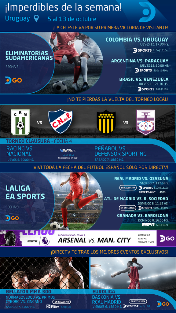 Imperdibles de Deportes