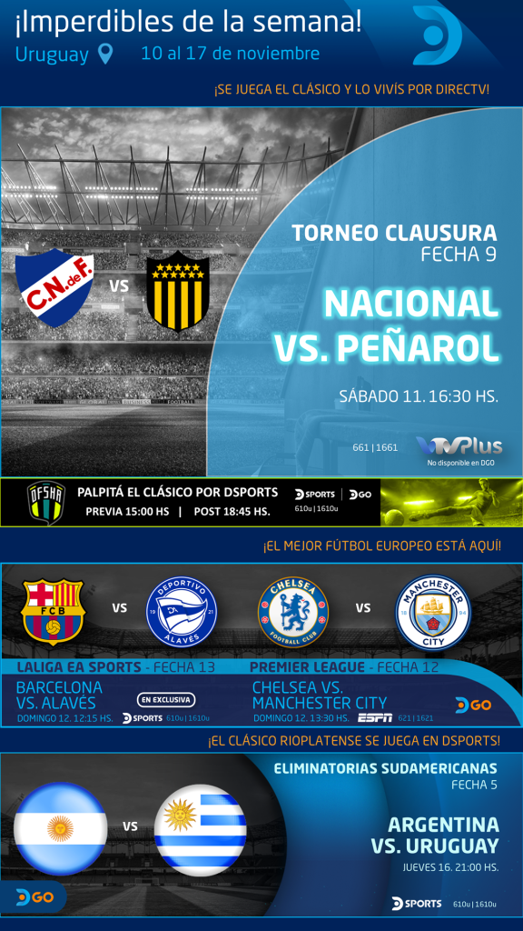 Imperdibles Deportes por Directv