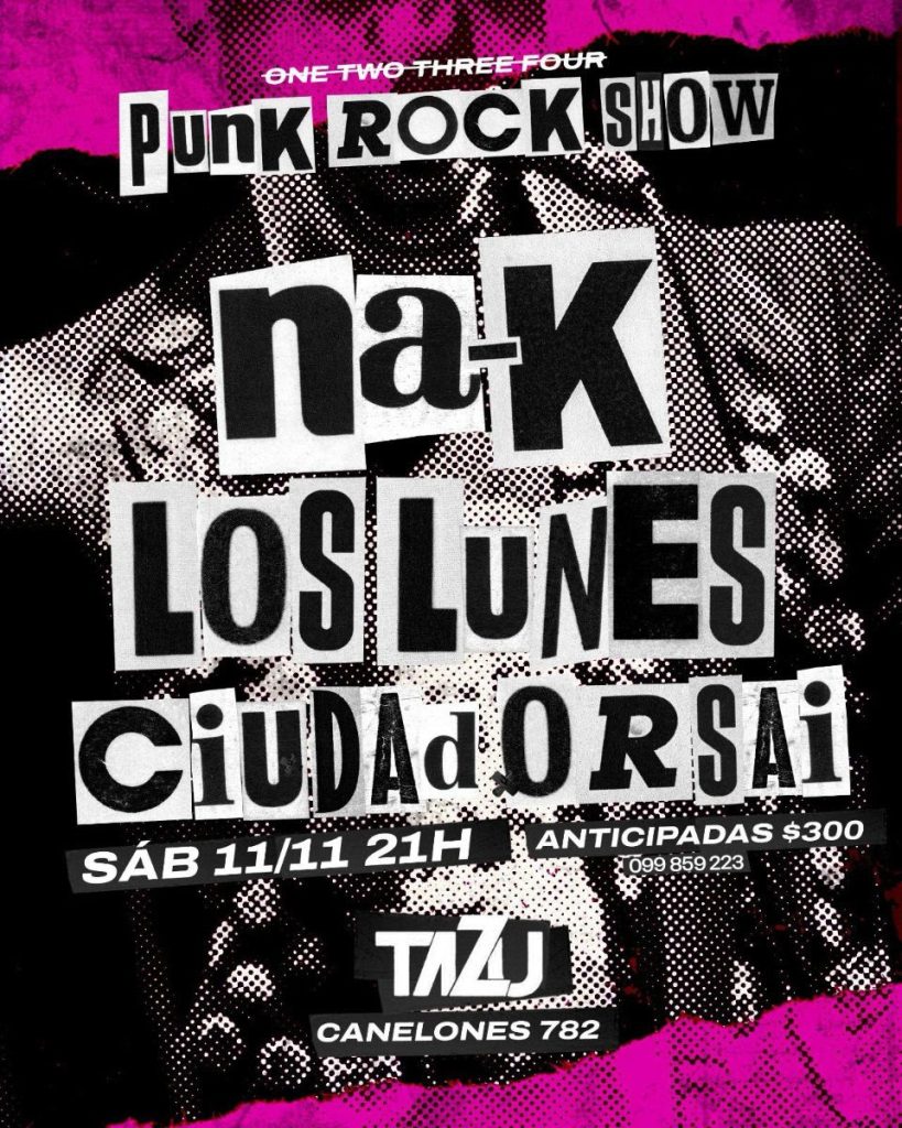 NA-K, LOS LUNES Y CIUDAD ORSAI EN VIVO! 11.11.23