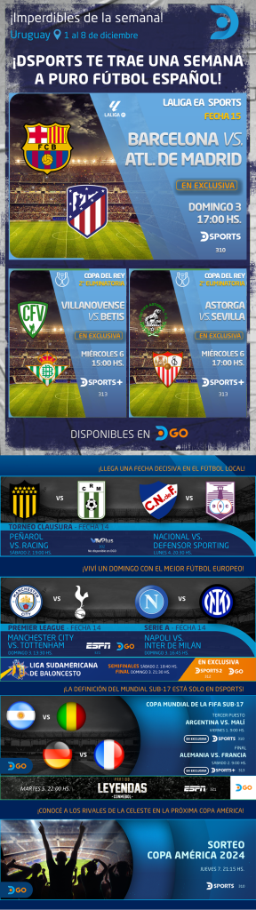 Imperdibles de Deportes