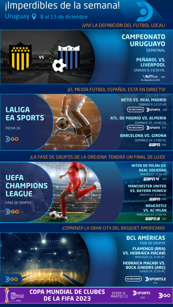 Imperdibles! Deportes- DIRECTV UY