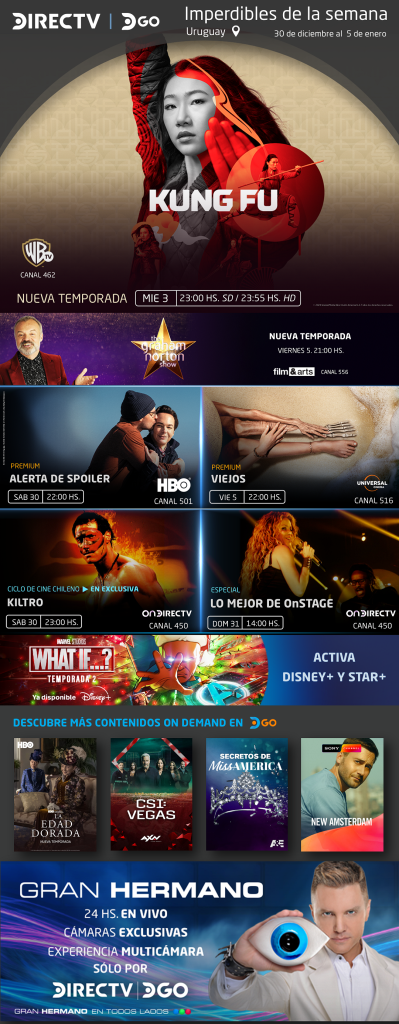 Imperdibles- Entretenimiento Directv DGO