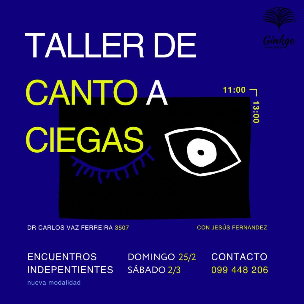 Taller de Canto a ciegas
