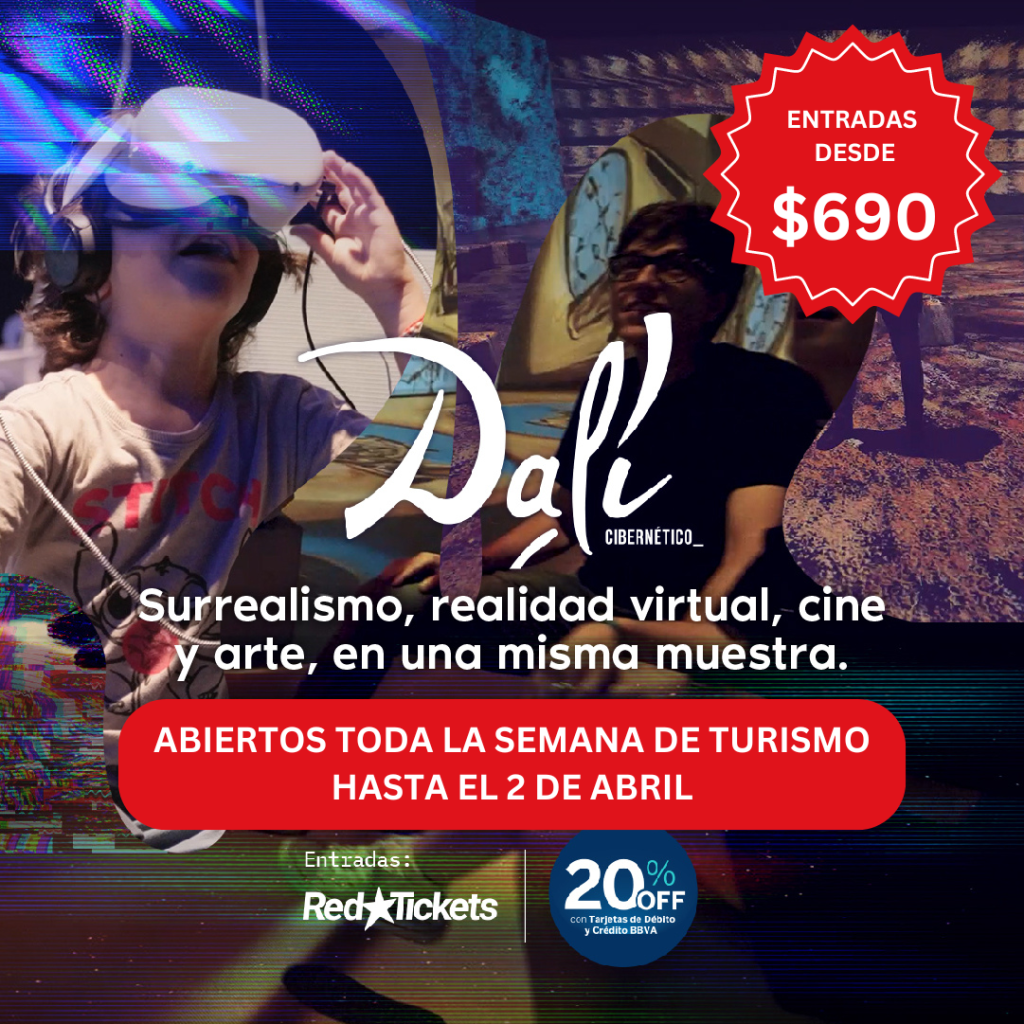DALÍ CIBERNÉTICO EN SEMANA DE TURISMO CON PRECIOS ÚNICOS!!