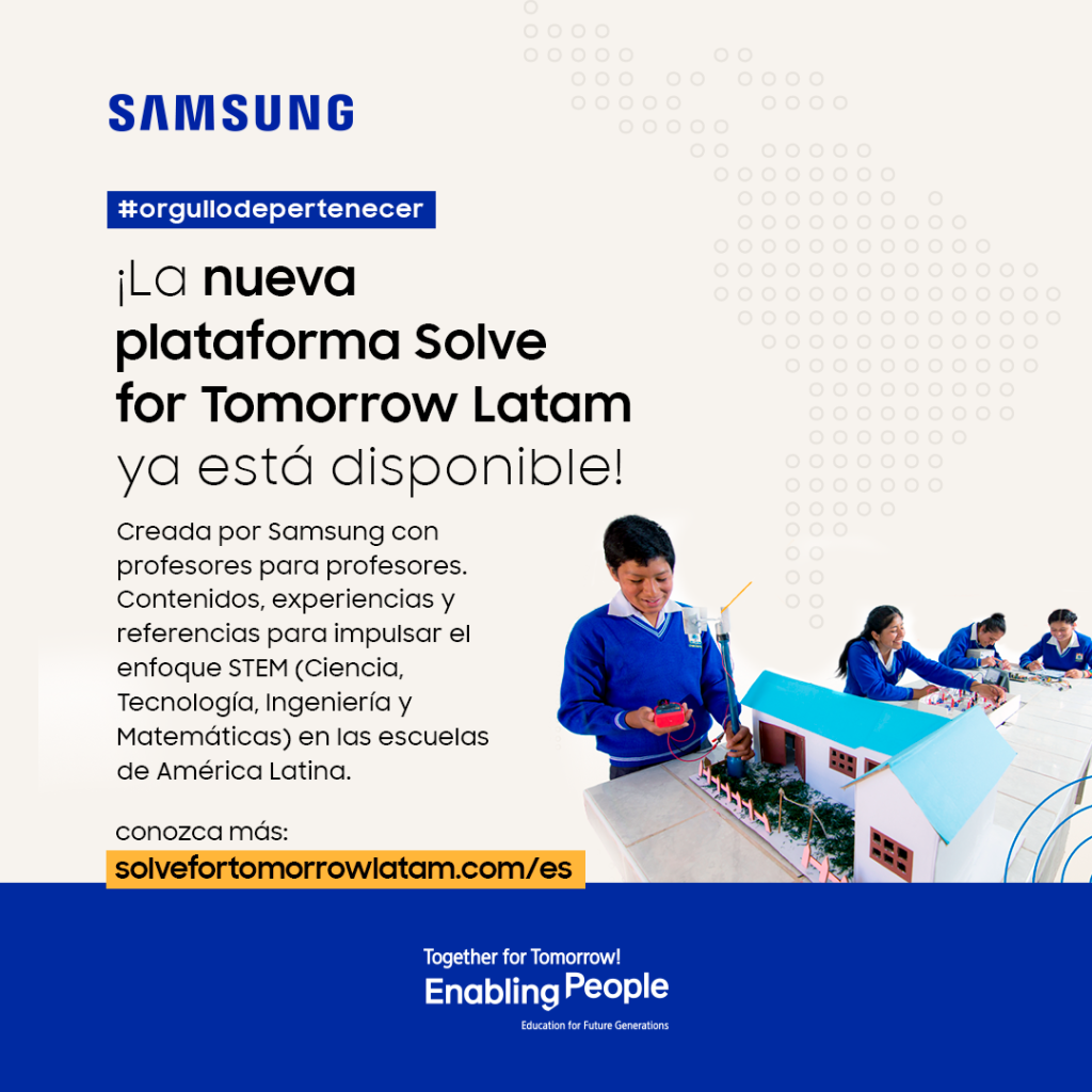 Nueva plataforma Solve for Tomorrow Latam reconoce y fortalece red de docentes de América Latina