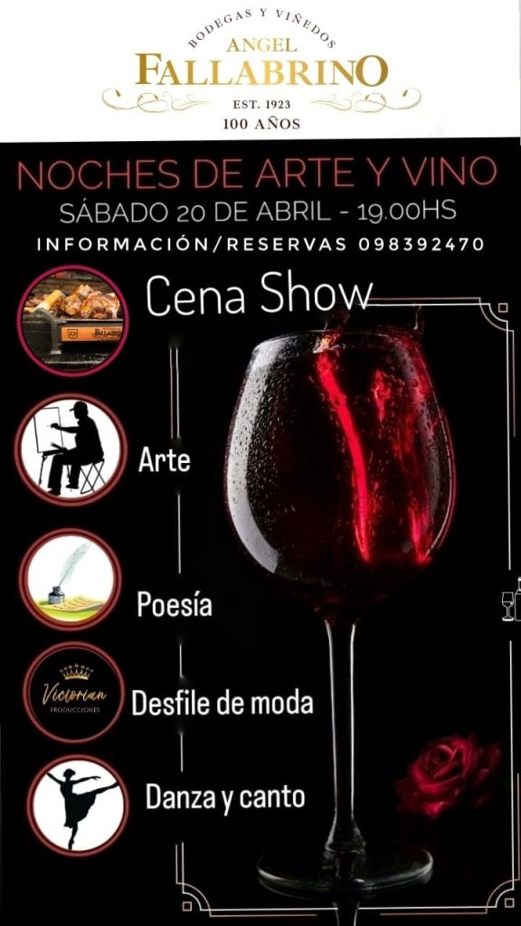 Cena Show Arte y Vino