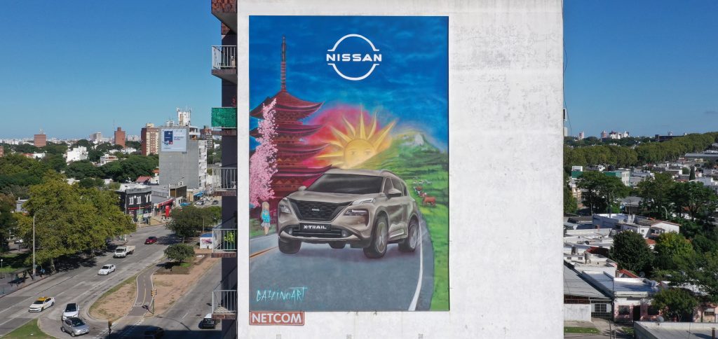 Nissan participará del tradicional Paseo Rostand junto al artista José Gallino