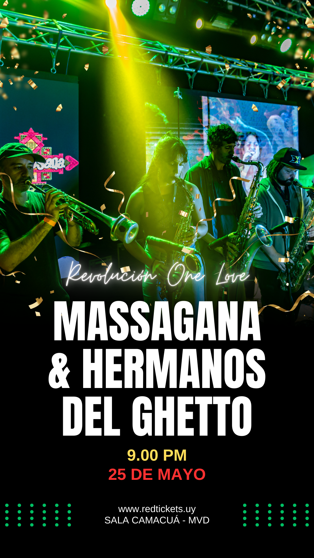 MASSAGANA; HERMANOS DEL GHETTO