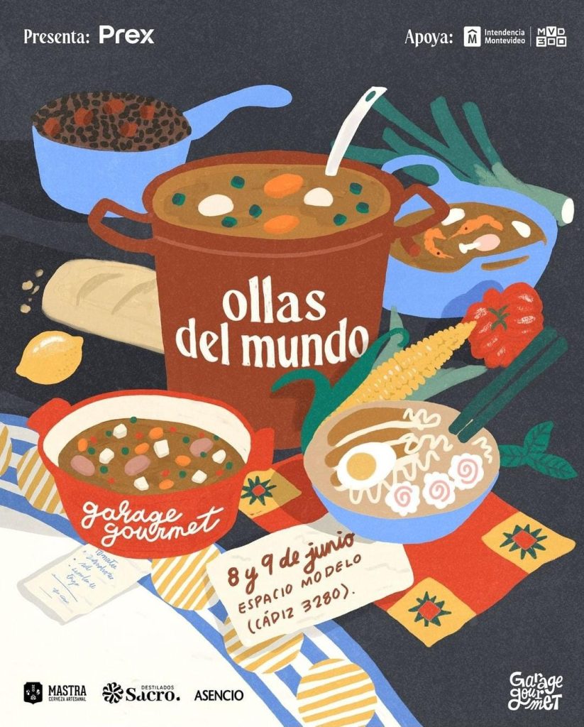 Ollas del mundo- Sábado 8 y Domingo 9 de Junio