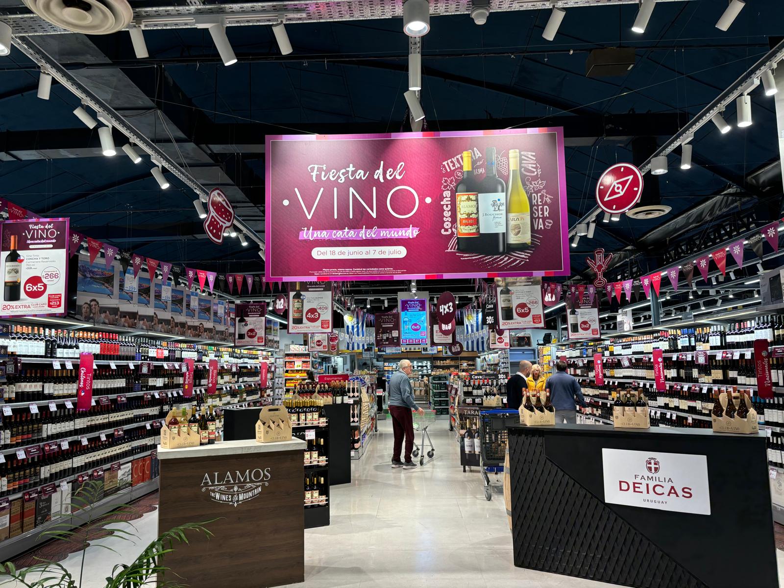 Tienda Inglesa celebra una nueva Fiesta del Vino con etiquetas de todo el mundo
