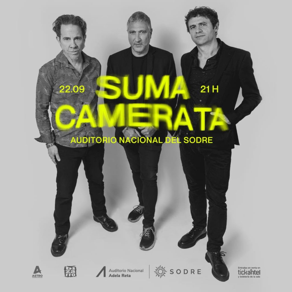 SUMA CAMERATA ⇢ 22 de setiembre, Auditorio Nacional del SODRE