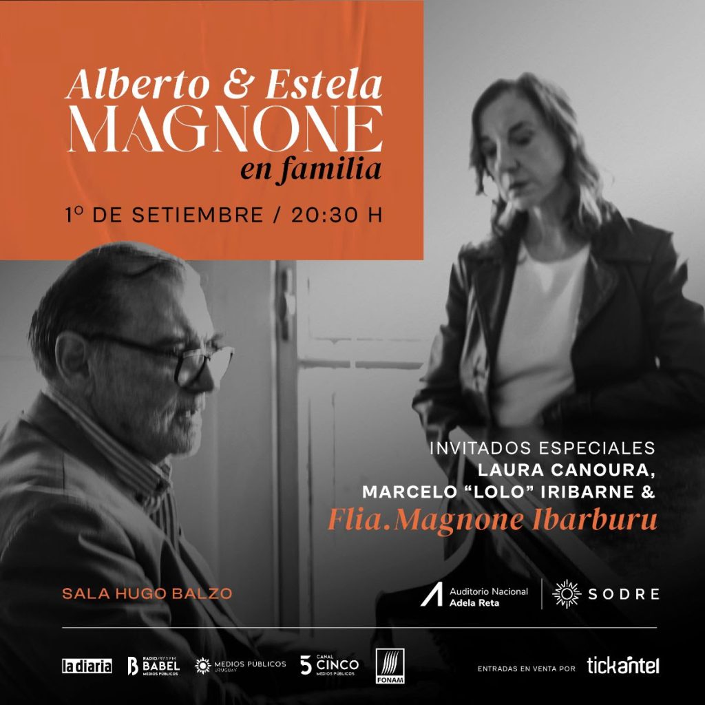 Alberto y Estela MAGNONE en Familia