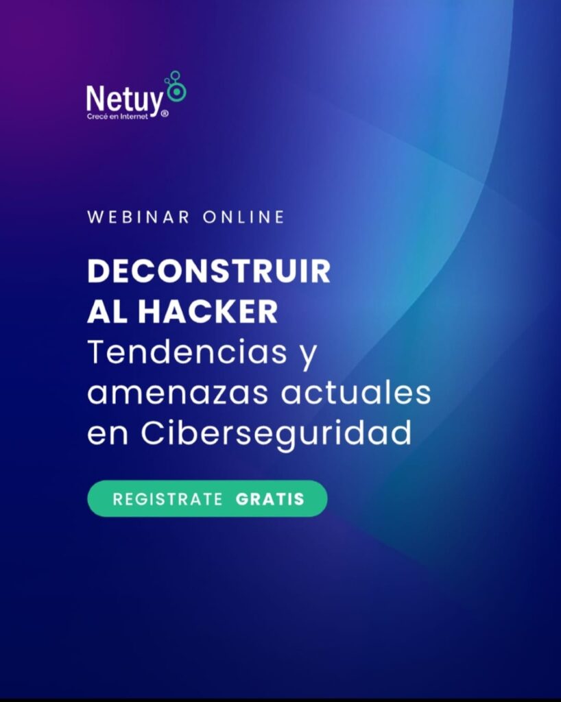 WEBINAR ONLINE CIBERSEGURIDAD