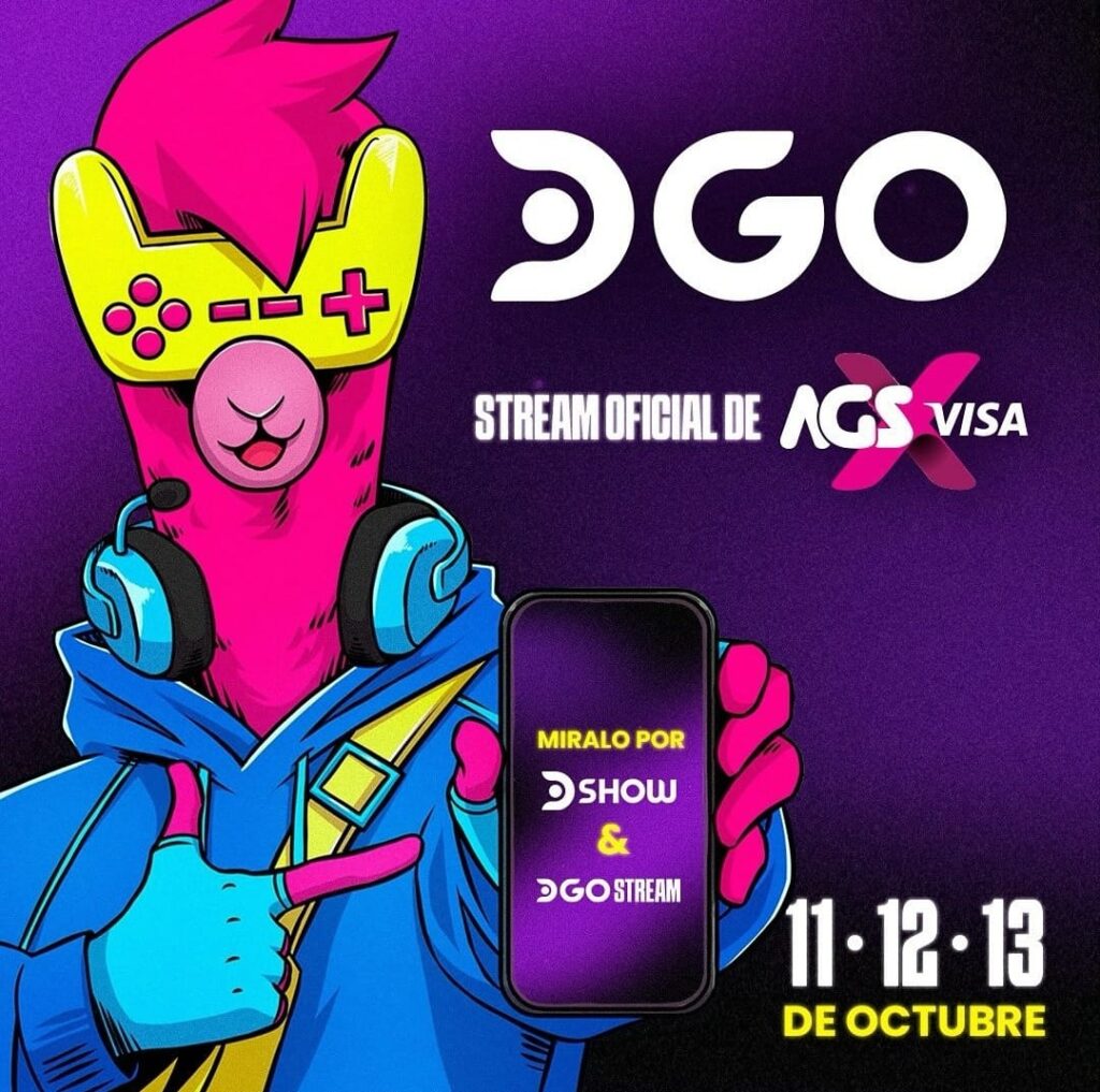 DGO tendrá la transmisión multiplataforma de la AGS 2024, la décima edición del evento más importante de gaming, esports, música y streaming