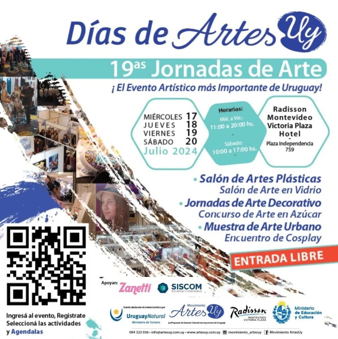 Días de ArtesUy 20as. Jornadas de Arte