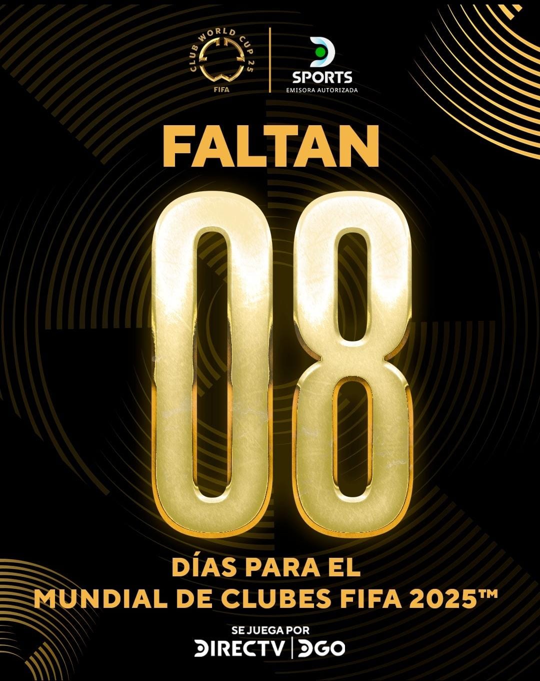 SOLO 8 DÍAS para el Mundial de Clubes – los podes vivir por Directv