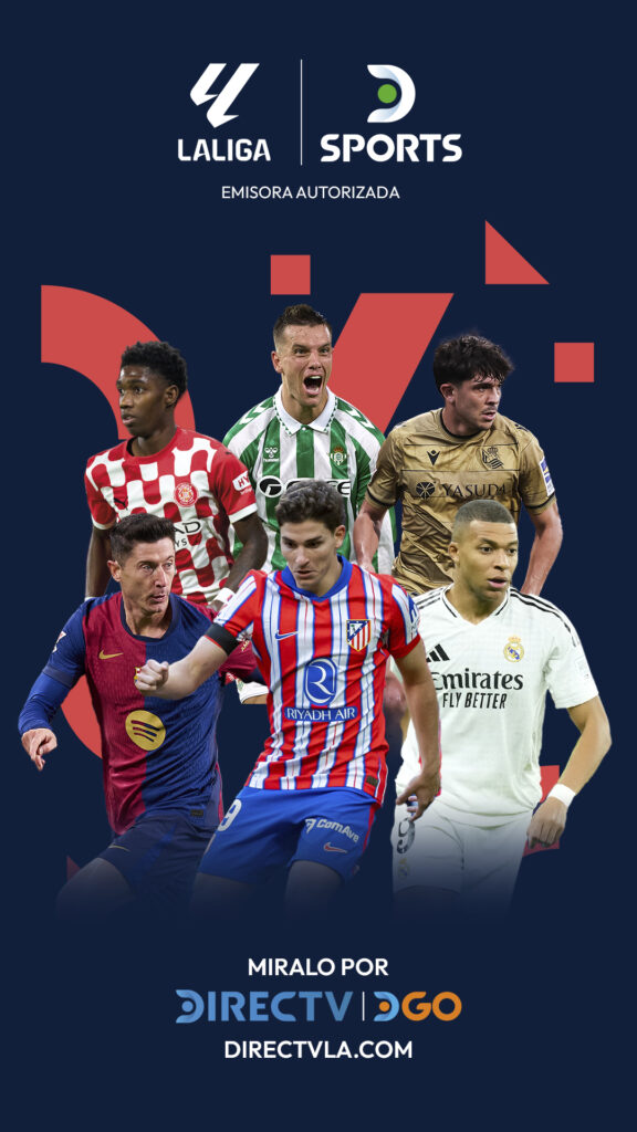 DIRECTV y DGO transmitirán todos los partidos de una nueva edición de la La Liga de España